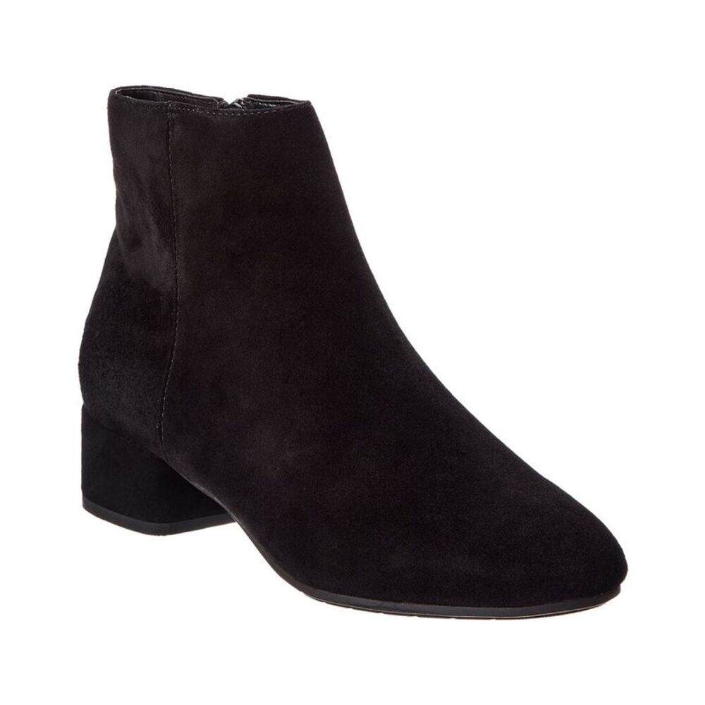 Dune London Pippie Suede Boot, Black